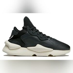 Y-3 Men's Sneakers in Black and Cream